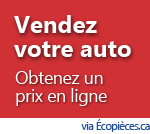 Vendre votre auto - Obtenir un prix en ligne