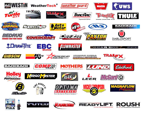 Manufacturers logos